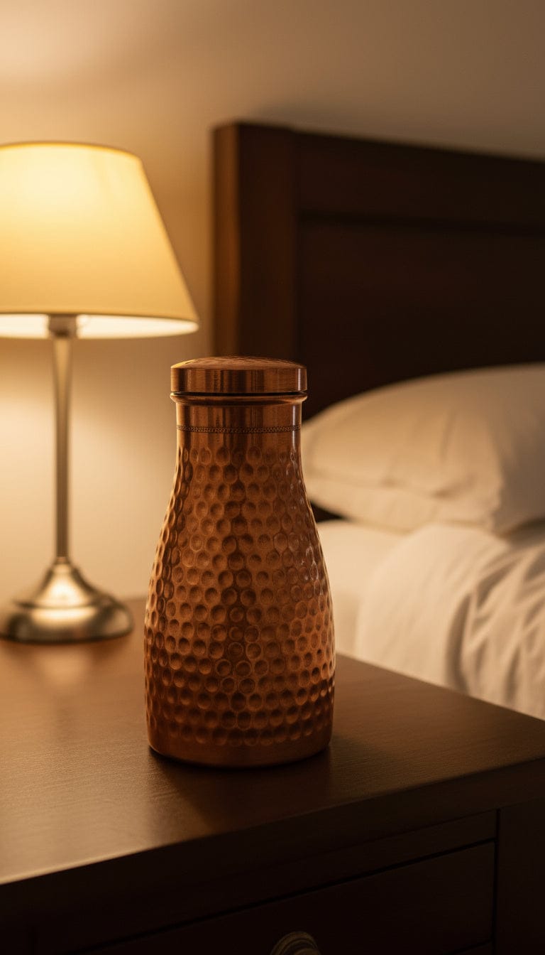 Customer photo review of Himalayan Ayurvedic Bedside Carafe
