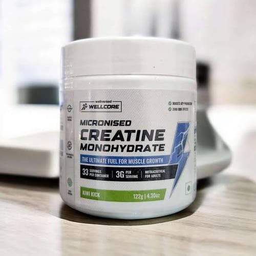 Customer photo review of Wellcore - Pure Micronised Creatine Monohydrate | Kiwi Kick (122g, 33 servings)