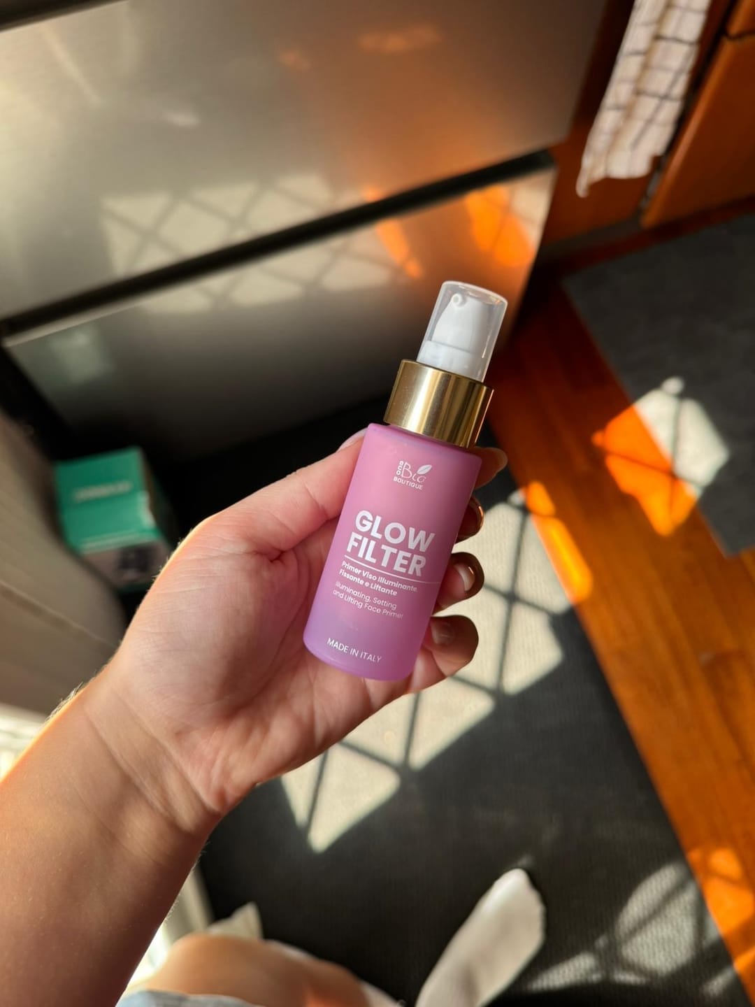 Customer photo review of Glow Filter - Primer