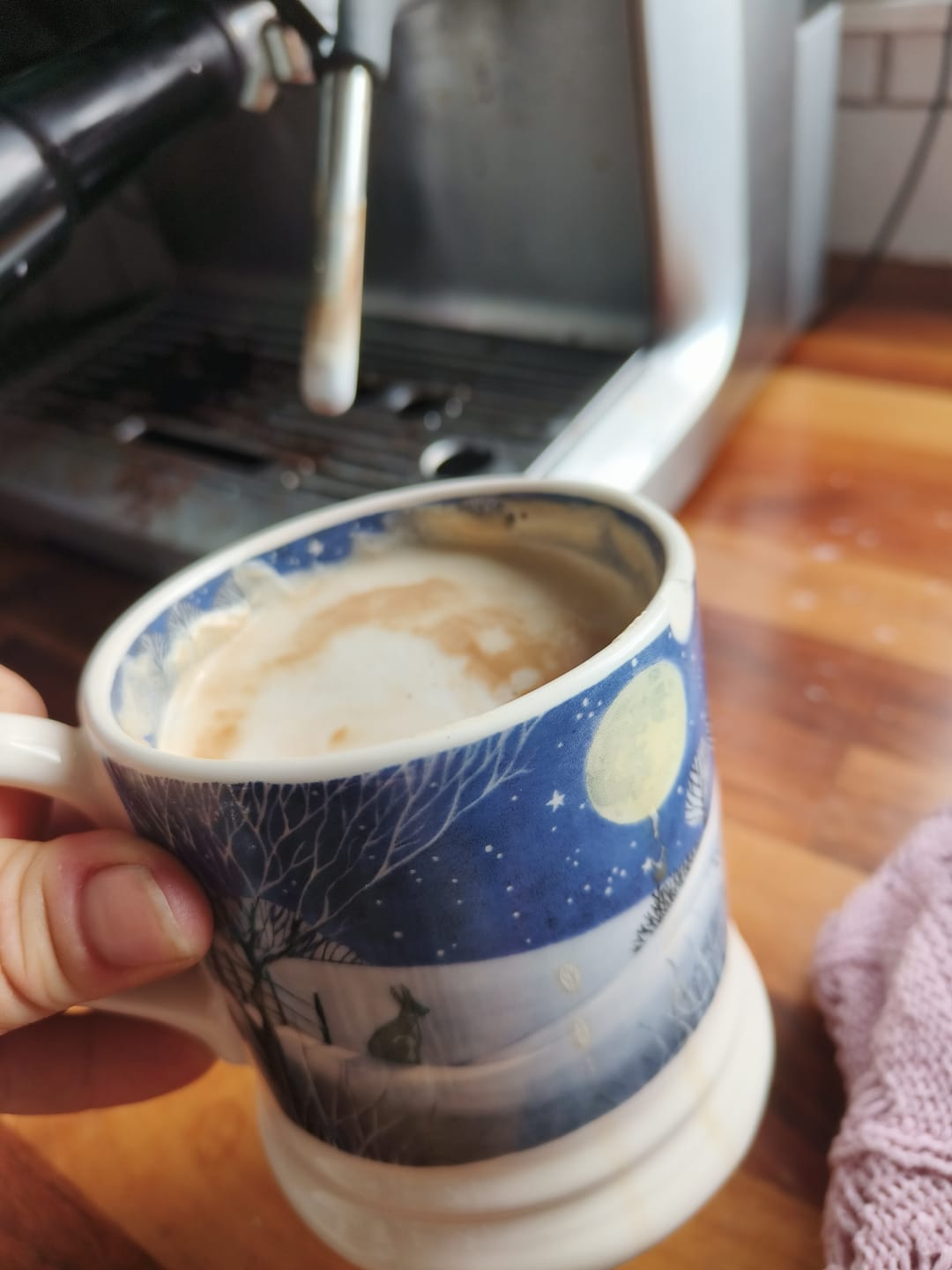 Customer photo review of Medium Roast Coffee - Blue Mountain - Strength 3