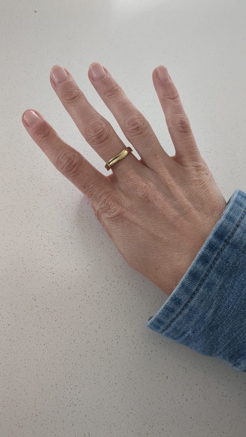 Customer photo review of Molten Slim Ring