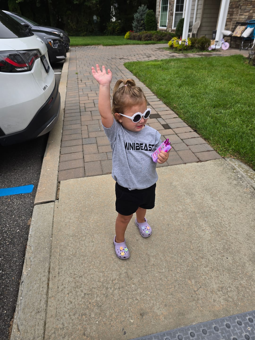 Customer photo review of Minibeast Classic Youth Unisex Tee