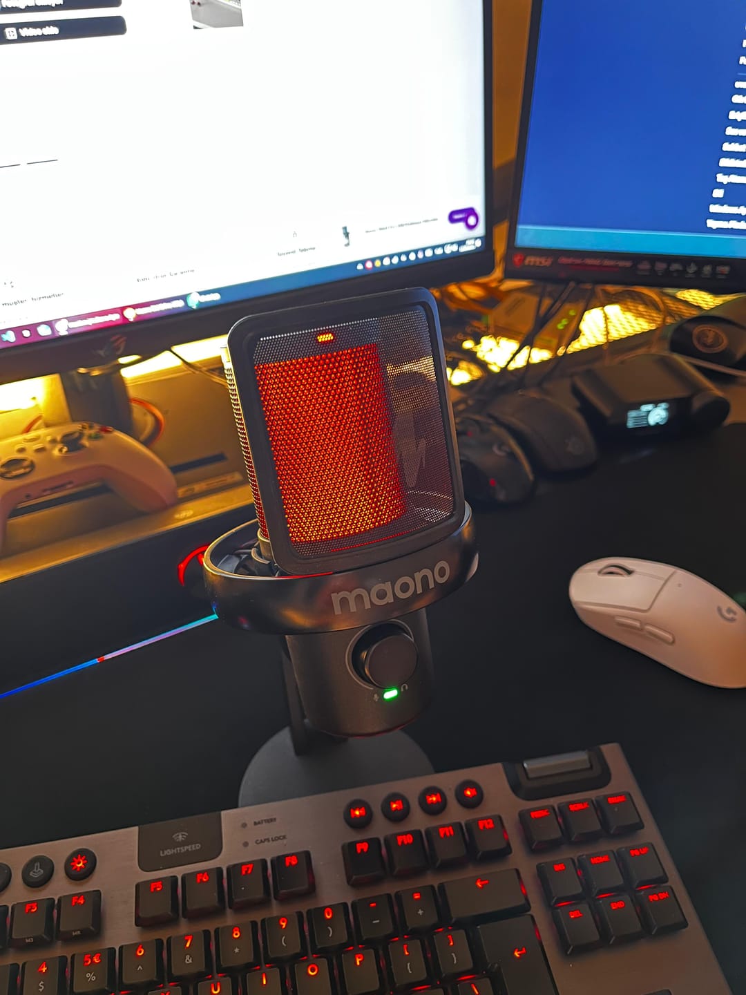 Customer photo review of Maono DM40 Pro USB/Kablosuz Mikrofon
