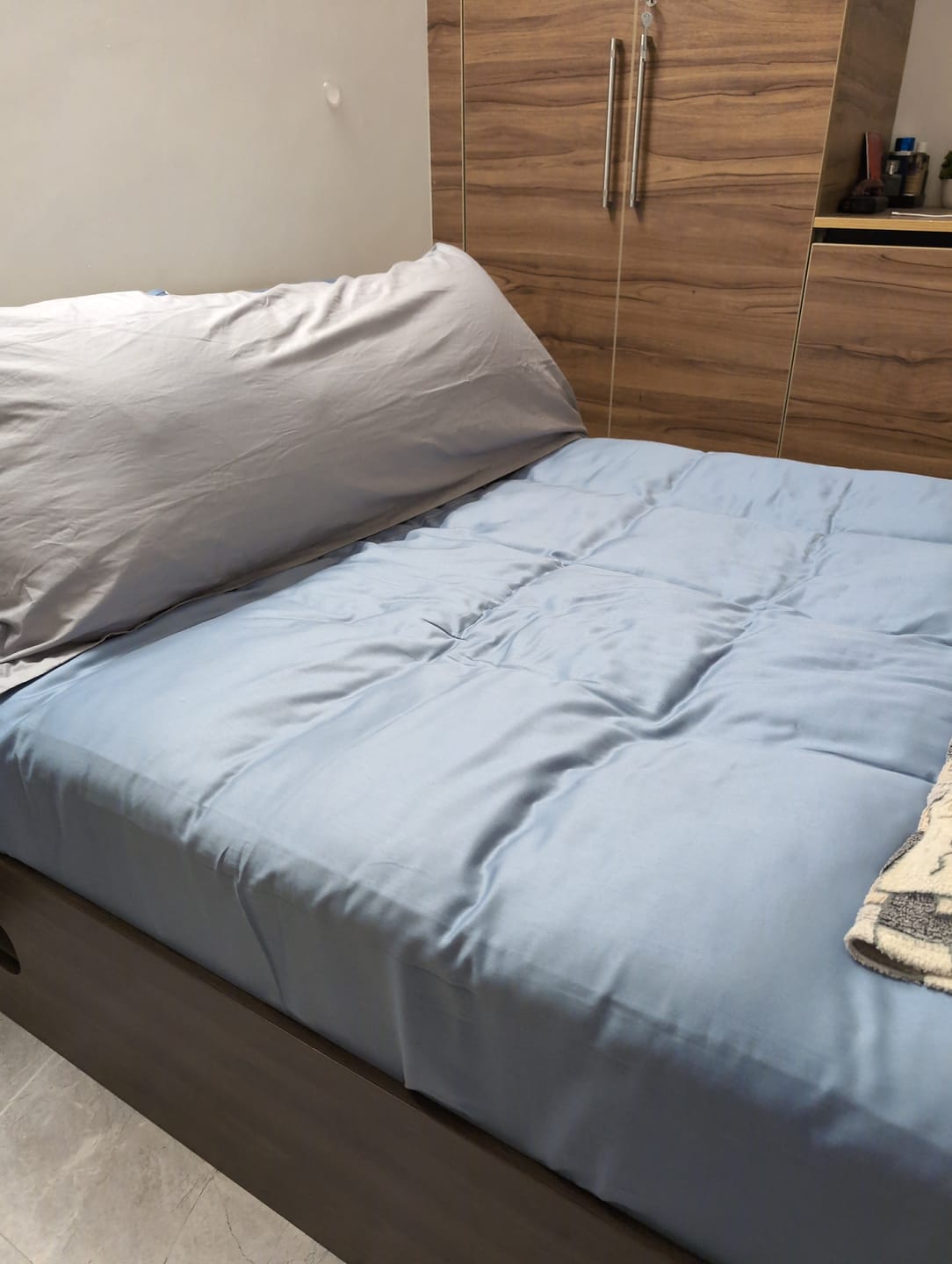 Customer photo review of Flo Super Soft Bedsheet