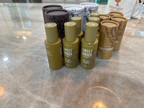 Customer photo review of [Nut-Free] Sweet Ginger Dry Oil for Sensitive Skin