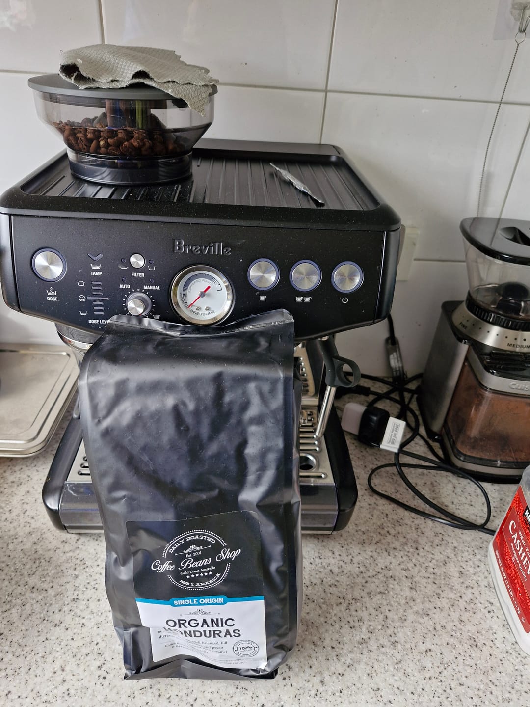 Customer photo review of Organic Honduras Coffee Beans