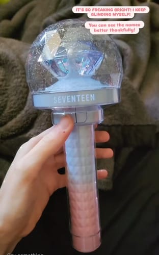 Customer photo review of SEVENTEEN - OFFICIAL LIGHT STICK VER.3 10TH ANNIV.