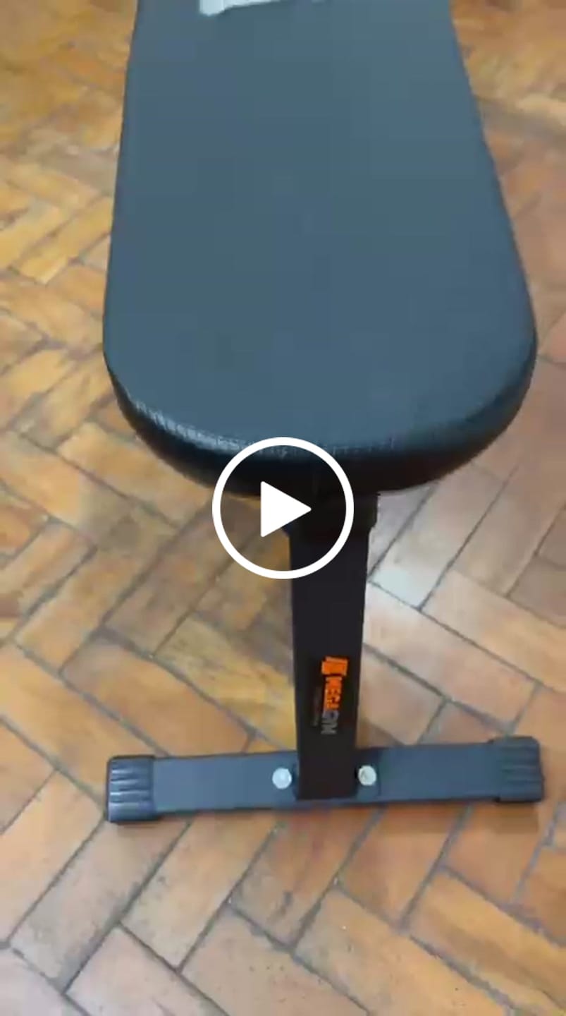 Customer video review of Banco Reto Dobrável