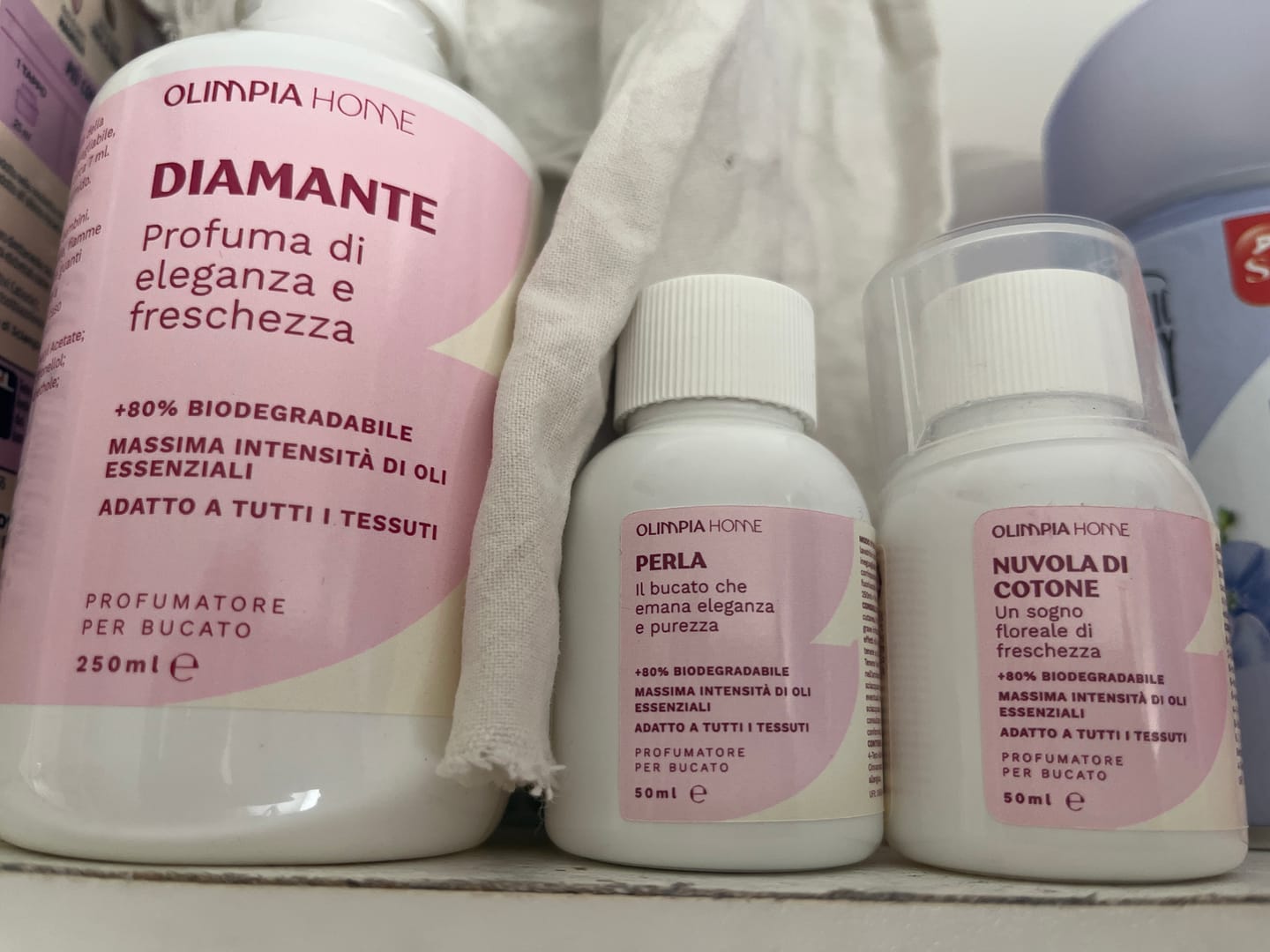 Customer photo review of Perla – Il bucato che emana eleganza e purezza