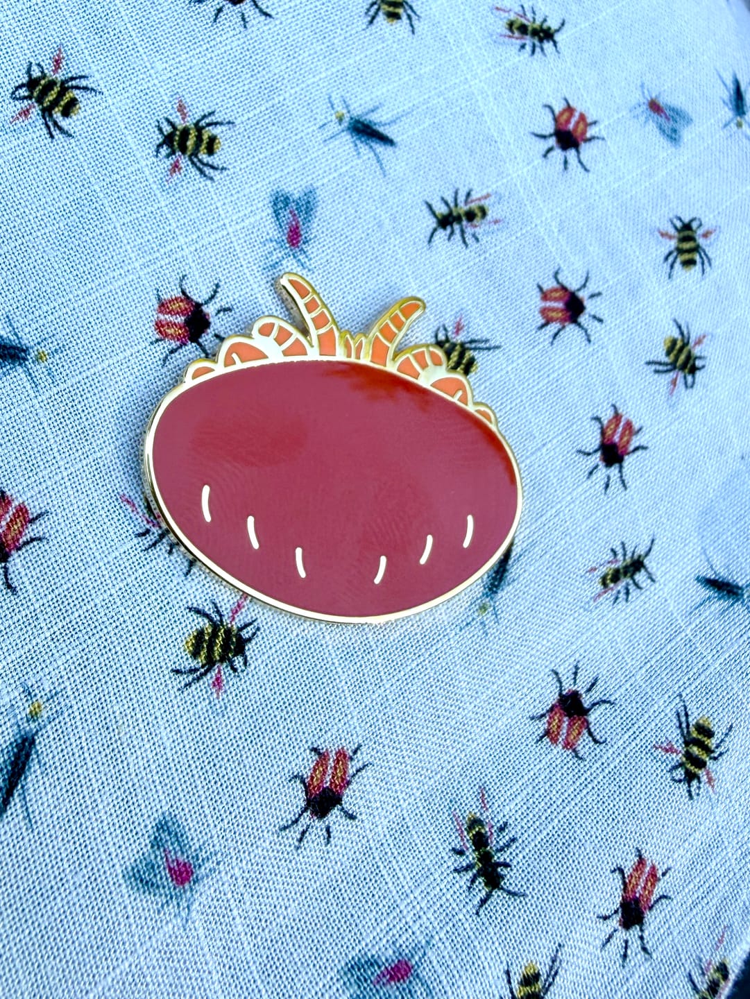 Customer photo review of Custom Enamel Pins