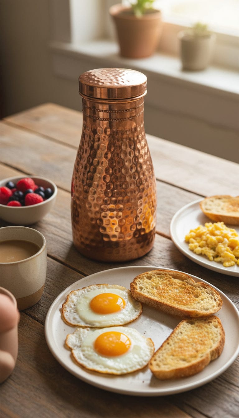 Customer photo review of Himalayan Ayurvedic Bedside Carafe