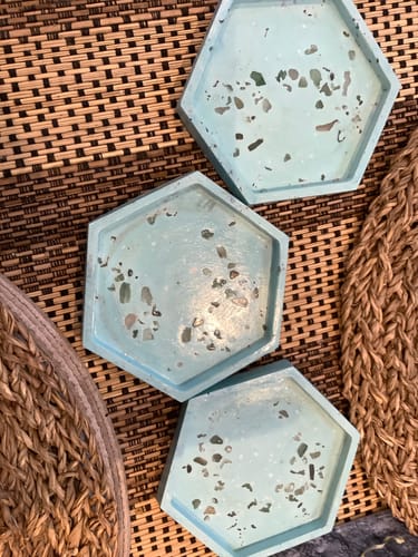 Customer photo review of Stone Trays/Coasters