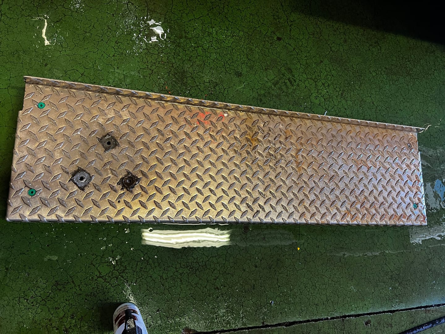 Customer photo review of Acid Machine Clean: All-Purpose Acid Cleaner & Water Spot Remover