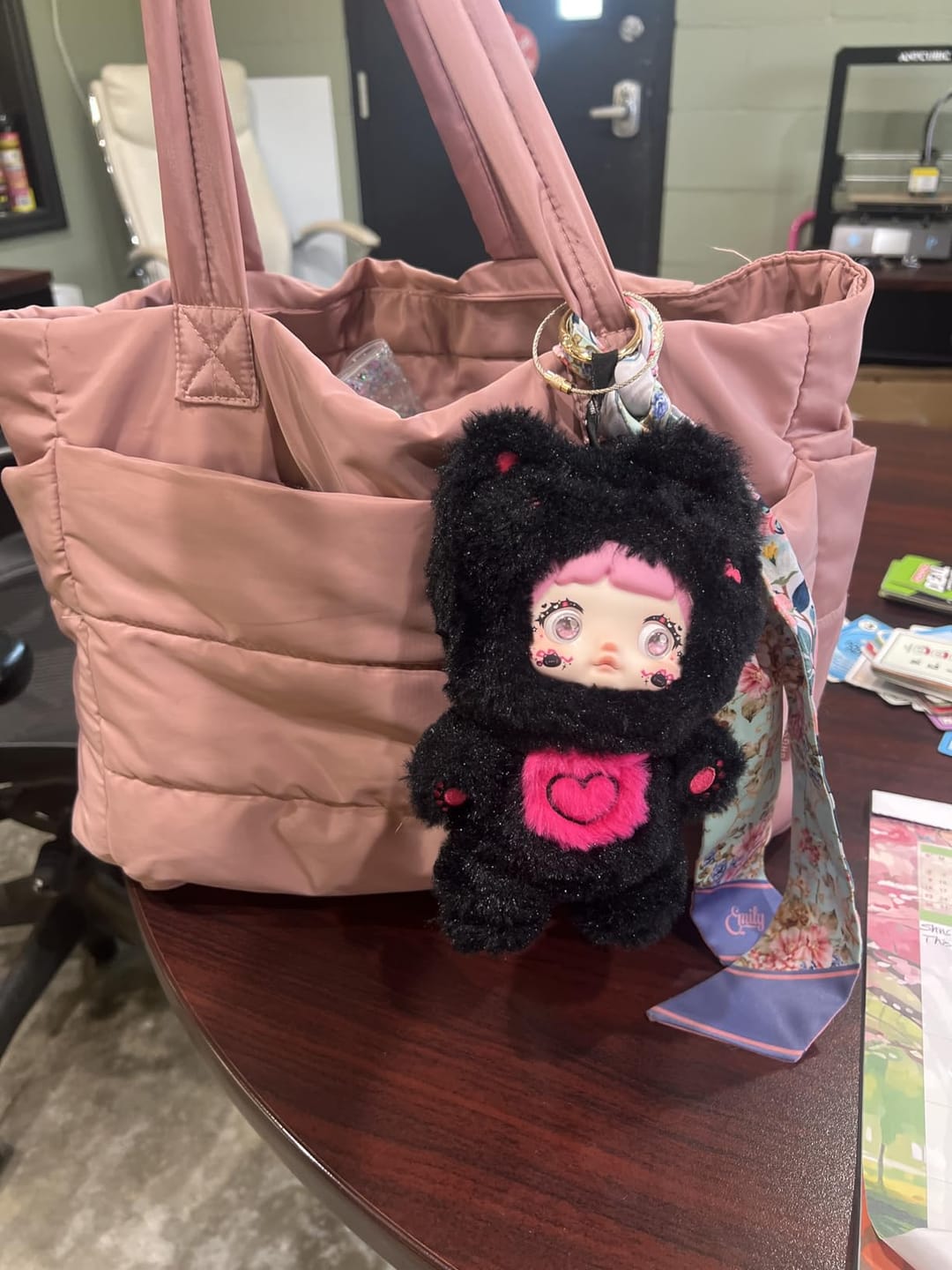 Customer photo review of The Bubble 20L Puffy 15.6" Laptop Work Tote