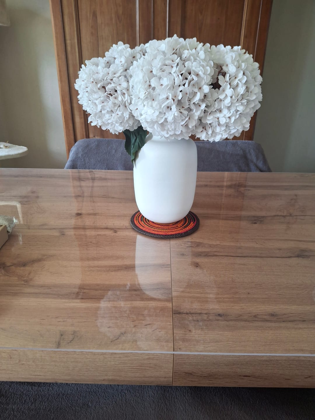 Customer photo review of Grande Hortensia (5 tiges) - Blanc