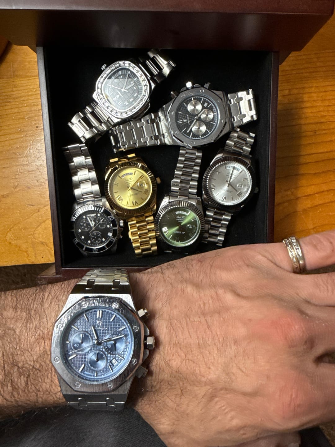 Customer photo review of Lucky Fours® Tourbillon
