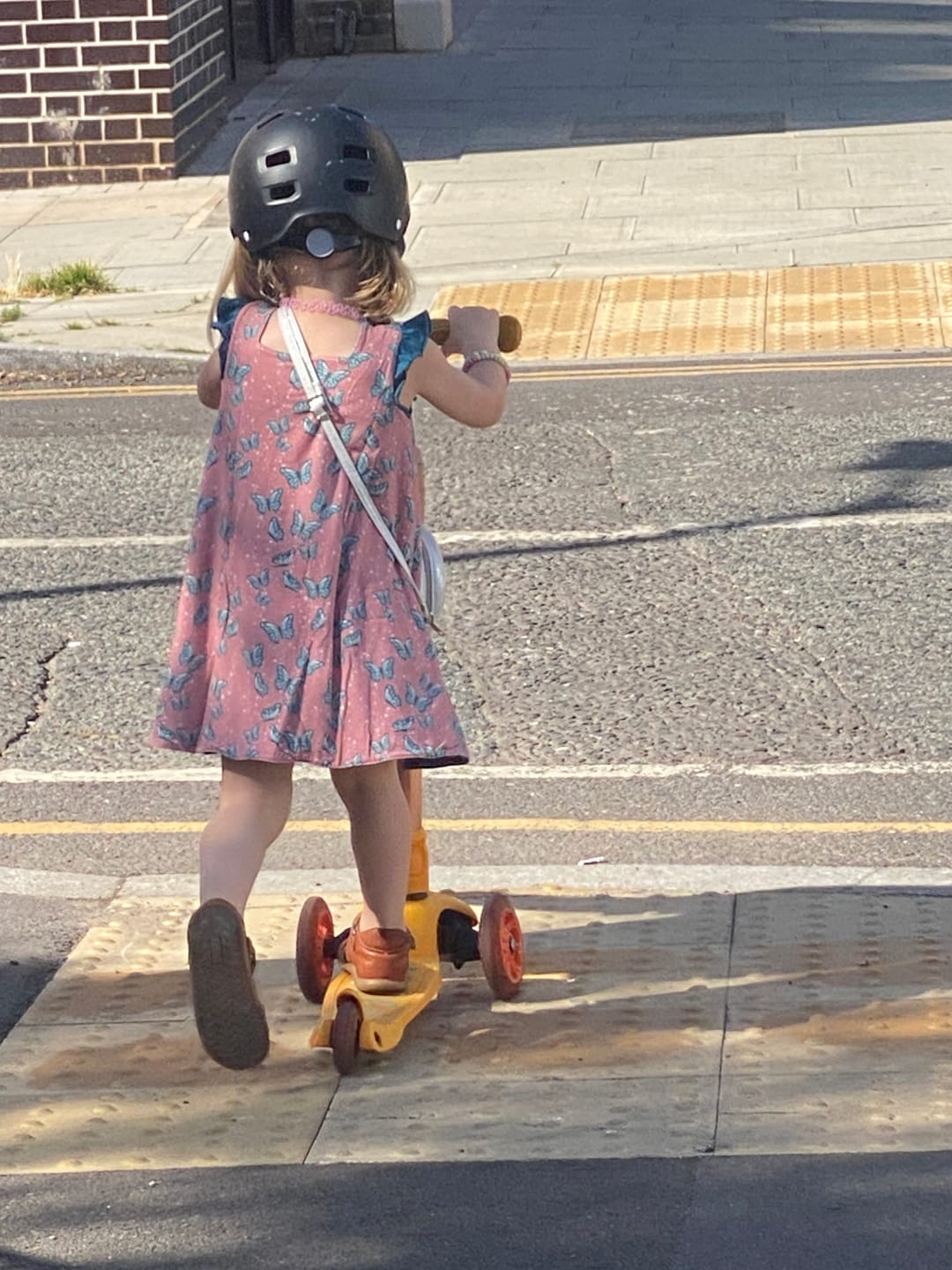 Customer photo review of Reversible Dress - Bouncing Butterfly