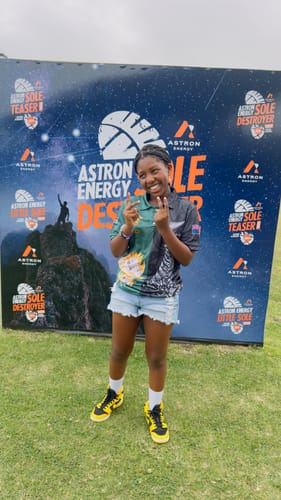 Customer photo review of (Custom Text and Number) South Africa Protea and New Zealand Fern Polo Shirt Rugby Go Springboks vs All Black LT13