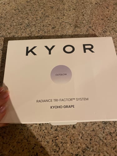 Customer photo review of OUTGLOW - Radiance Tri-Factor™ Jelly