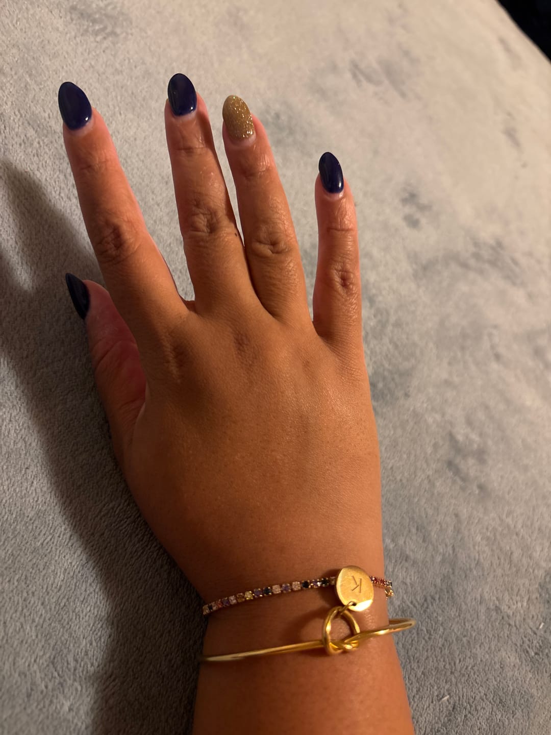 Customer photo review of Rosa® Infinity Bangle Bracelet
