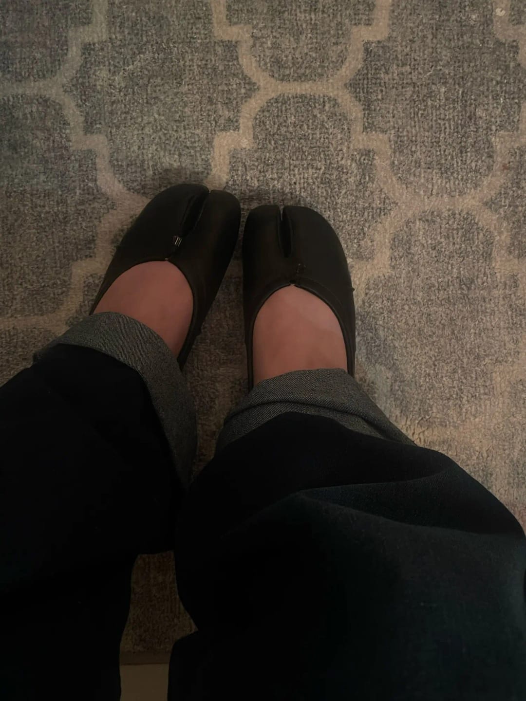 Customer photo review of Abigail Vegan Leather Flats