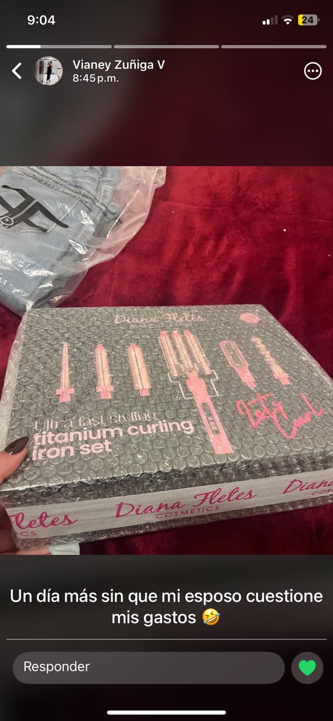 Customer photo review of Ferro 6 en 1 Diana Fletes light pink Titanium Galvanizado