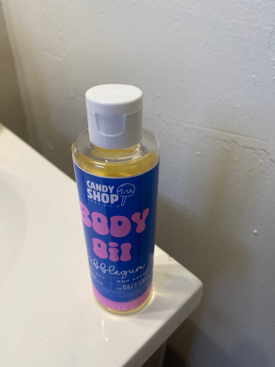 Customer photo review of Bubblegum - Body Oil