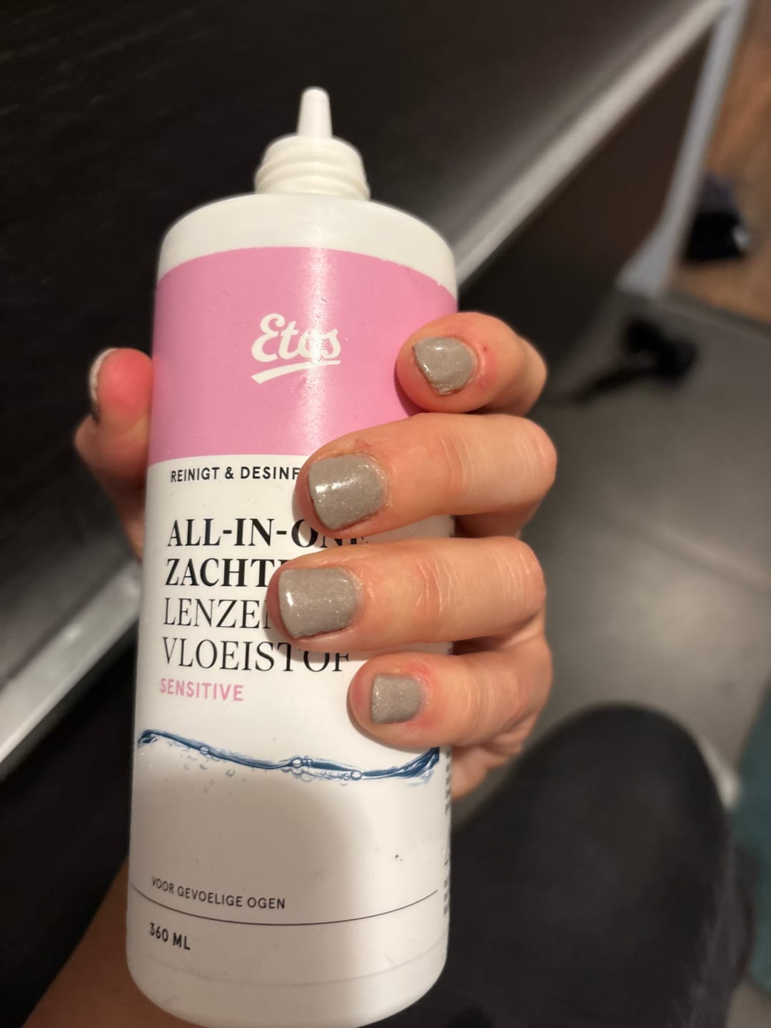 Customer photo review of Autumn Tea Gold Dipping Powder