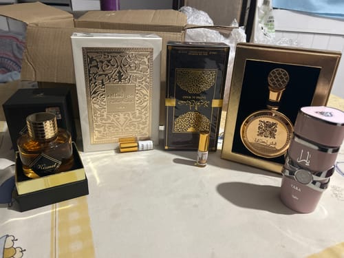 Customer photo review of COMBO 3 MAIS VENDIDOS - SABAH 5ML + FAKHAR 5ML + AFEEF 5ML