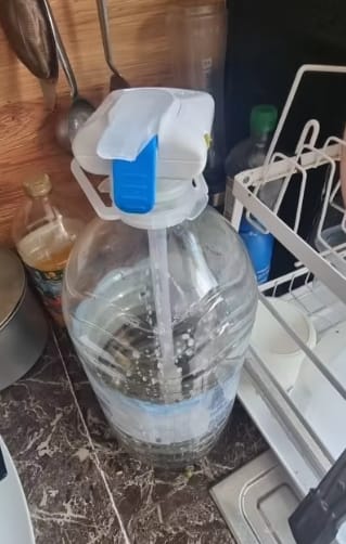 Customer photo review of Automatic Milk Dispenser