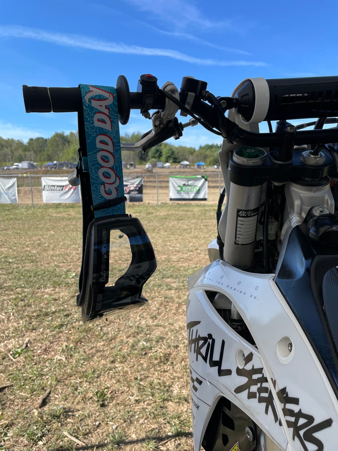 Customer photo review of The Valorie Moto/MTB Goggle - Clear Lens