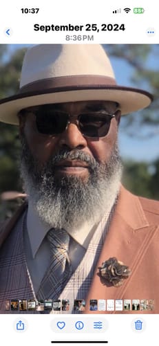 Customer photo review of Beard Conditioner - Tropical Scent