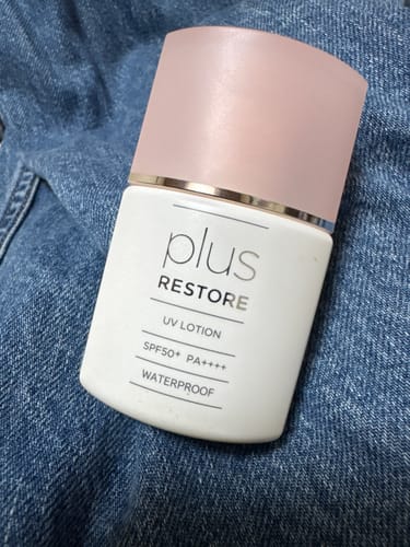 Customer photo review of UVローション （SPF50+ / PA++++）
