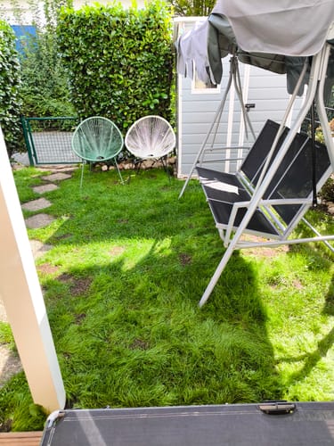 Kundenbewertung mit Foto zu RASENBLITZ™ - RASENRETTER GANZJAHRESDÜNGER SET