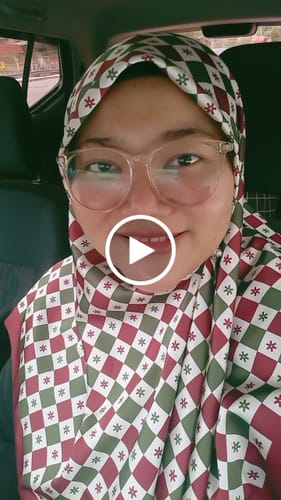 Customer video review of Monogram Square (Burgundy)