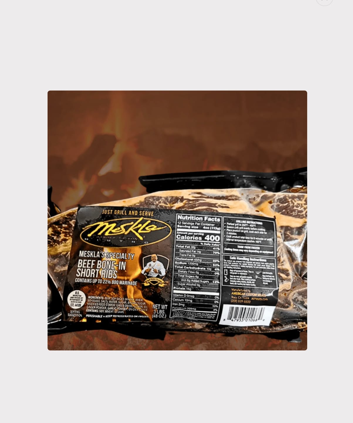 Customer photo review of Mes Chamoru BBQ Bundle (11lbs)