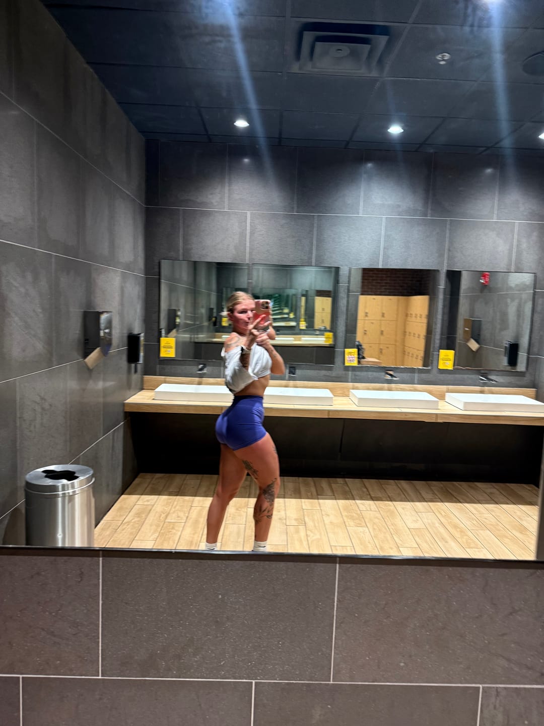 Customer photo review of W120 - seamless core shorts Spring 24'