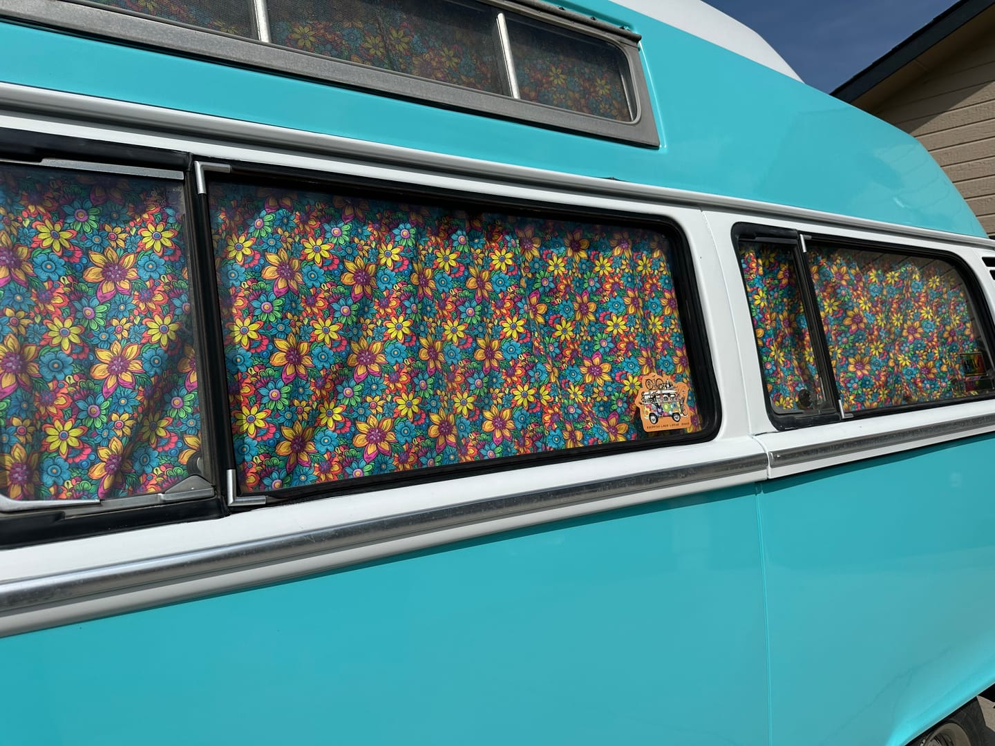 Customer photo review of Groovy Flowers Pattern #8 Fabric