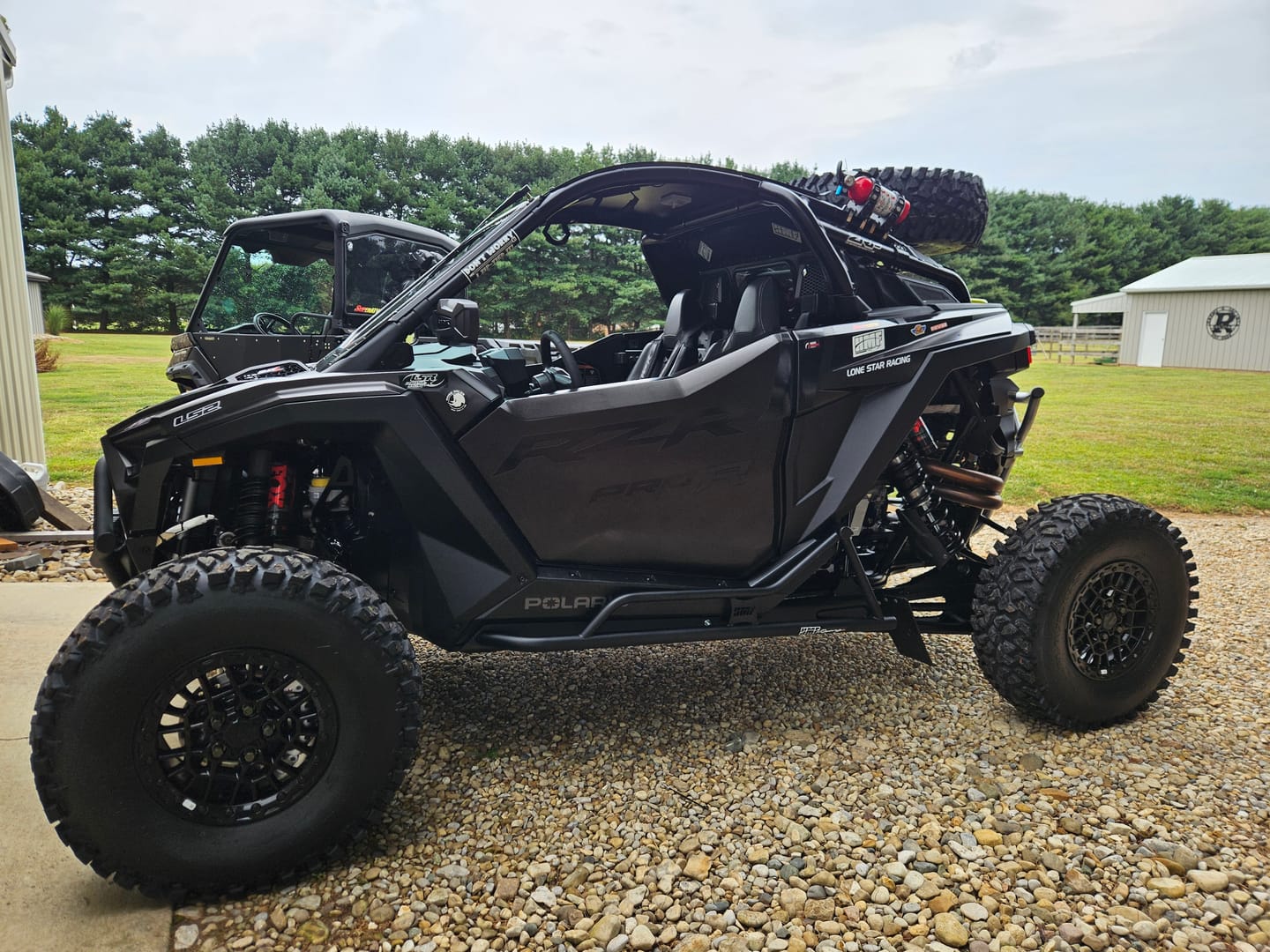 Customer photo review of RPM Polaris RZR Pro R Oil Filler Adapter Plate / Turbo Return