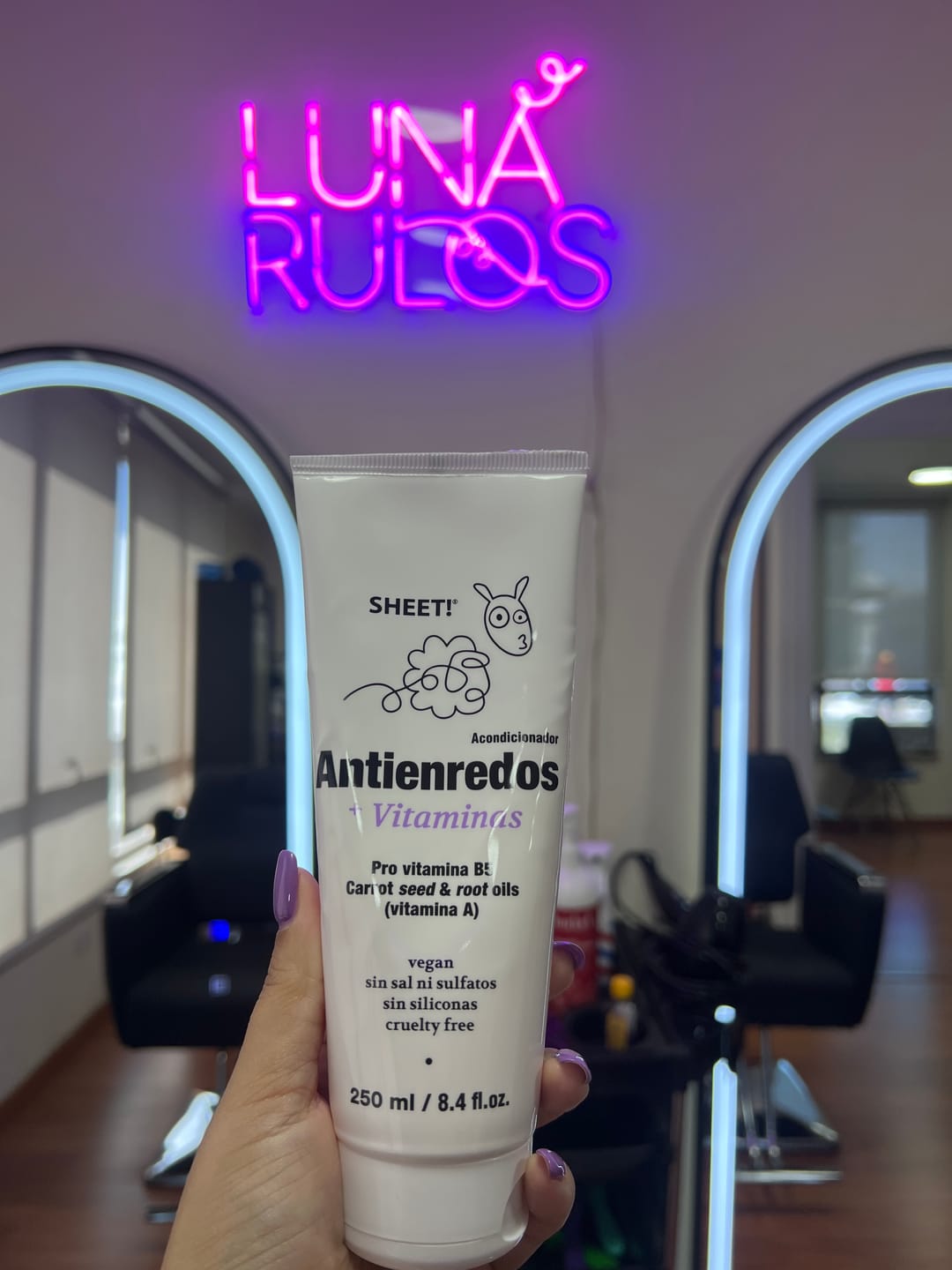 Customer photo review of Acondicionador para Cabello con Vitaminas