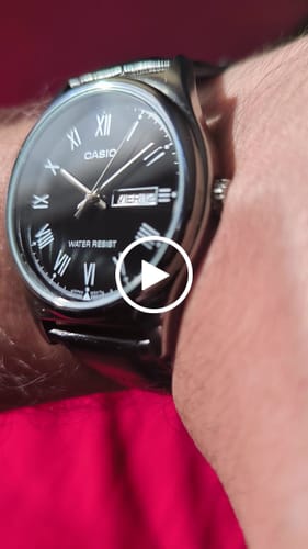 Customer video review of Reloj Casio Análogo MTP-V006L-1B Negro