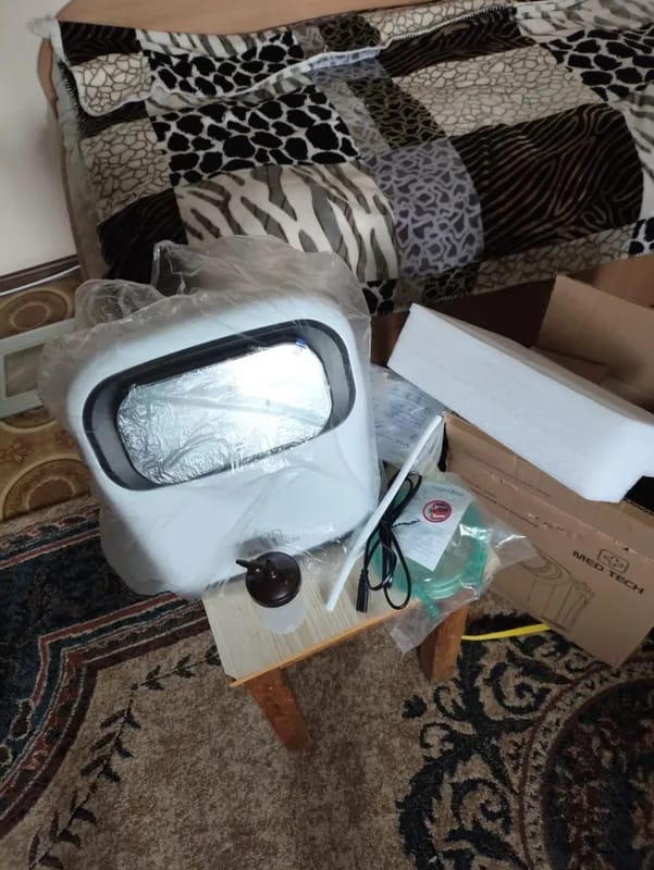 Customer photo review of Home 1-9L Adjustable Continuous Flow Oxygen Concentrator - DF-013