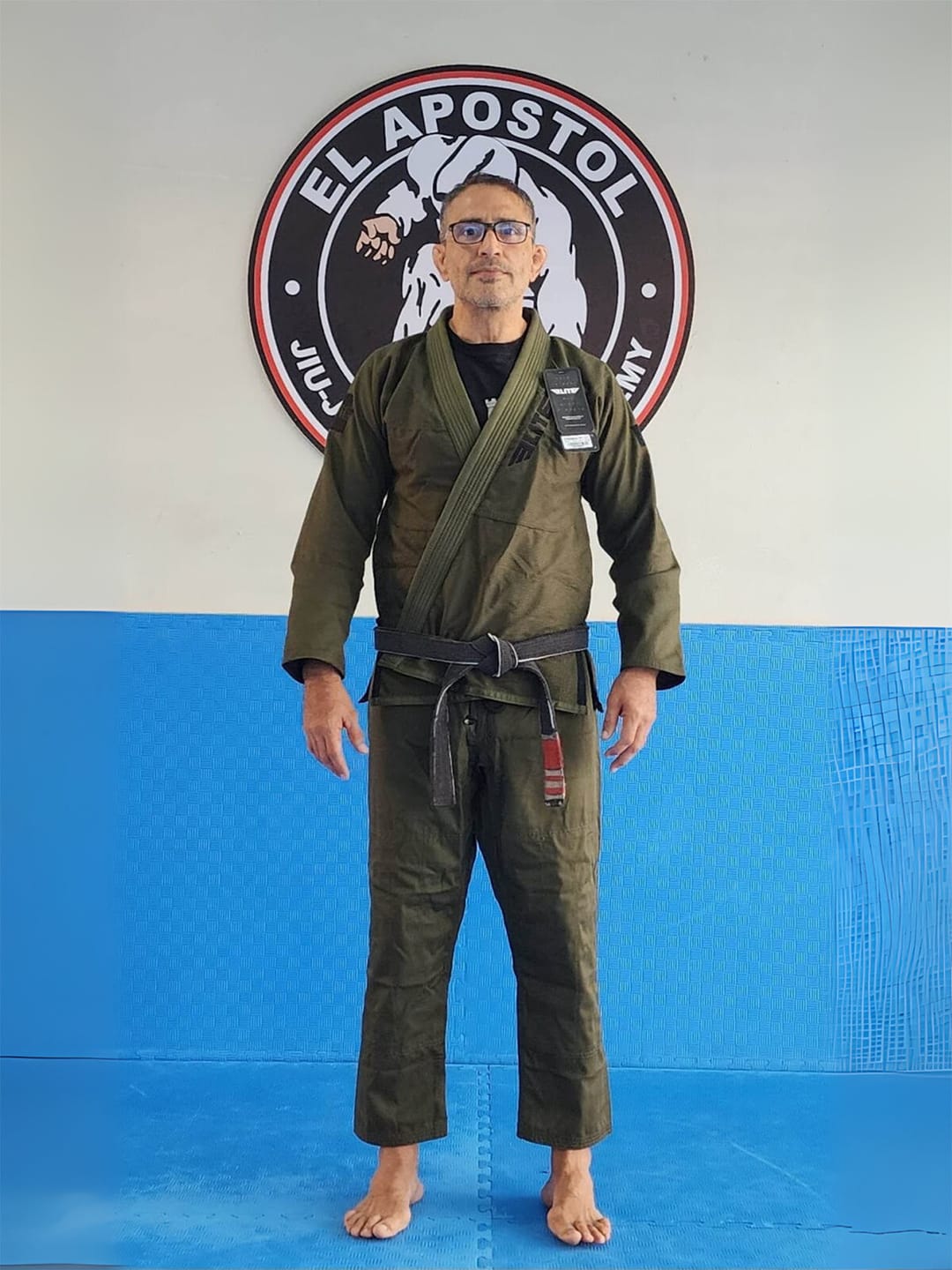 Customer photo review of Core Military Green Brazilian Jiu Jitsu Mens BJJ Gi