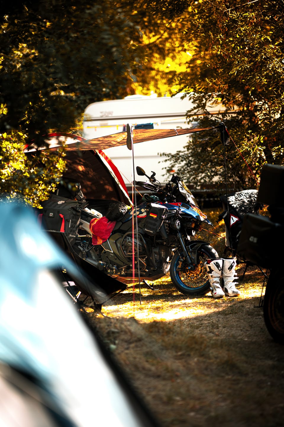 Customer photo review of MotoTent