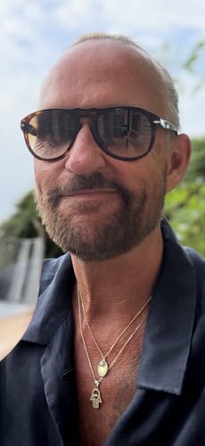 Customer photo review of Mykonos Pendant - Gold