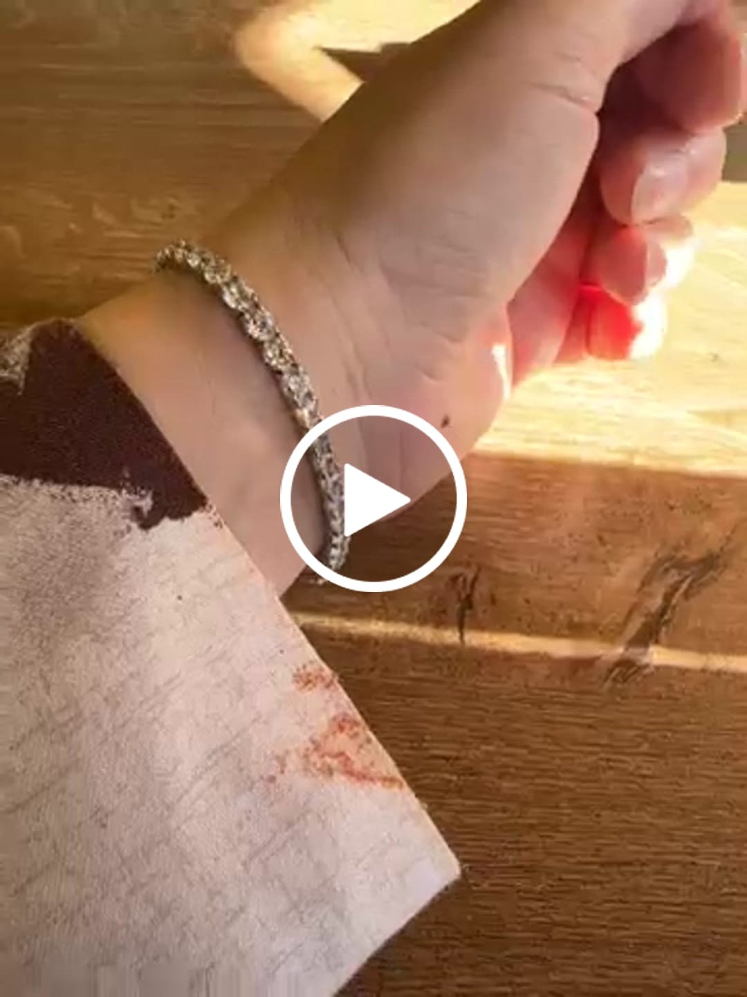 Customer video review of 4MM TENNIS BRACELET