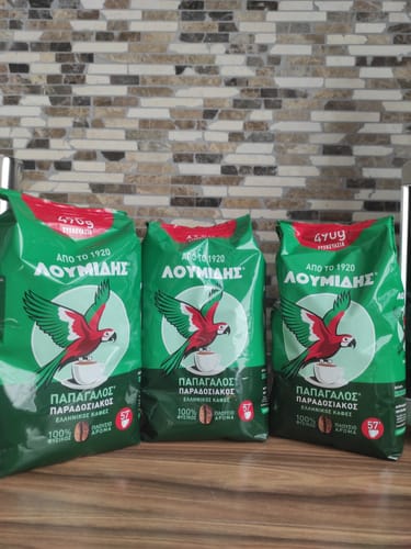 Customer photo review of Greek coffee Loumidis - 490g