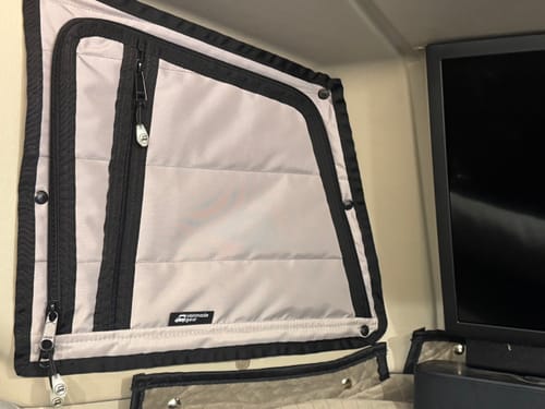 Customer photo review of Transit Ekko - FitRV Bed Shade (Set)