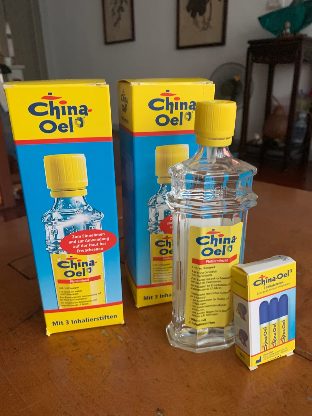 Customer photo review of 德國百靈油 China Oel (100ml | 25ml | 10ml)