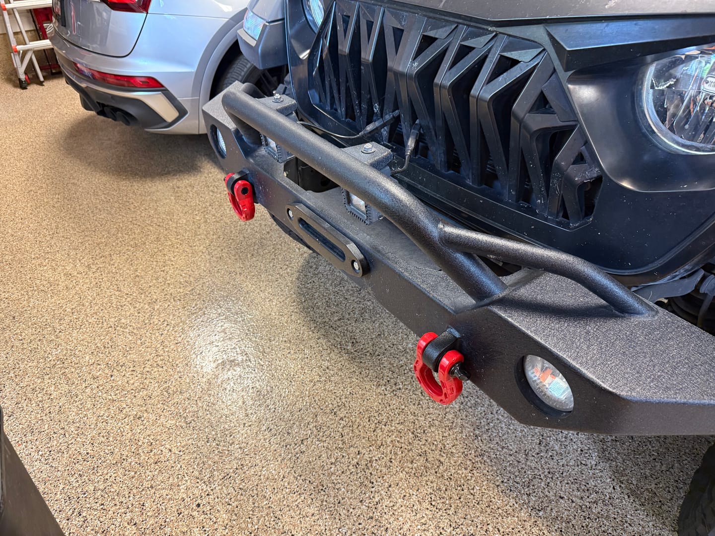 Customer photo review of Mega Shackles ® - Red (2PK) | Forged Carbon Steel | 68,000 lbs MBS (16,000 lbs WLL) | Off-Road Recovery Anchor Points